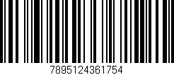 Código de barras (EAN, GTIN, SKU, ISBN): '7895124361754'