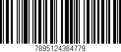Código de barras (EAN, GTIN, SKU, ISBN): '7895124364779'