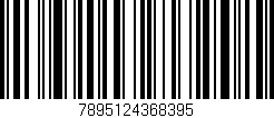 Código de barras (EAN, GTIN, SKU, ISBN): '7895124368395'