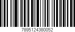 Código de barras (EAN, GTIN, SKU, ISBN): '7895124380052'