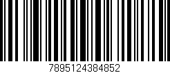 Código de barras (EAN, GTIN, SKU, ISBN): '7895124384852'