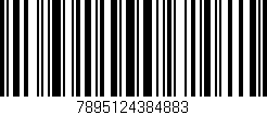 Código de barras (EAN, GTIN, SKU, ISBN): '7895124384883'