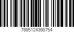Código de barras (EAN, GTIN, SKU, ISBN): '7895124390754'