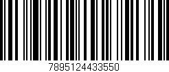 Código de barras (EAN, GTIN, SKU, ISBN): '7895124433550'