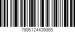 Código de barras (EAN, GTIN, SKU, ISBN): '7895124439965'