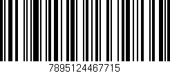 Código de barras (EAN, GTIN, SKU, ISBN): '7895124467715'