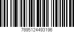 Código de barras (EAN, GTIN, SKU, ISBN): '7895124493196'
