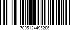 Código de barras (EAN, GTIN, SKU, ISBN): '7895124495206'