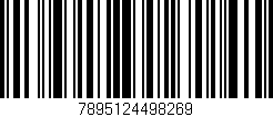 Código de barras (EAN, GTIN, SKU, ISBN): '7895124498269'