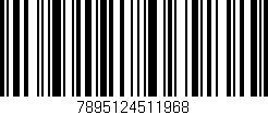 Código de barras (EAN, GTIN, SKU, ISBN): '7895124511968'