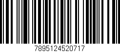 Código de barras (EAN, GTIN, SKU, ISBN): '7895124520717'