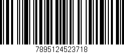 Código de barras (EAN, GTIN, SKU, ISBN): '7895124523718'
