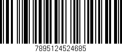 Código de barras (EAN, GTIN, SKU, ISBN): '7895124524685'