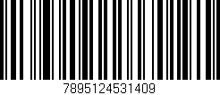 Código de barras (EAN, GTIN, SKU, ISBN): '7895124531409'
