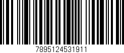 Código de barras (EAN, GTIN, SKU, ISBN): '7895124531911'