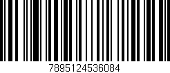 Código de barras (EAN, GTIN, SKU, ISBN): '7895124536084'