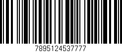Código de barras (EAN, GTIN, SKU, ISBN): '7895124537777'