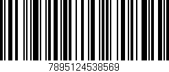 Código de barras (EAN, GTIN, SKU, ISBN): '7895124538569'