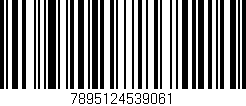 Código de barras (EAN, GTIN, SKU, ISBN): '7895124539061'