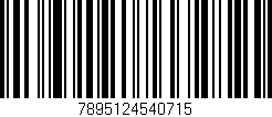 Código de barras (EAN, GTIN, SKU, ISBN): '7895124540715'