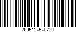 Código de barras (EAN, GTIN, SKU, ISBN): '7895124540739'