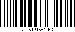 Código de barras (EAN, GTIN, SKU, ISBN): '7895124551056'