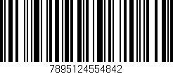 Código de barras (EAN, GTIN, SKU, ISBN): '7895124554842'