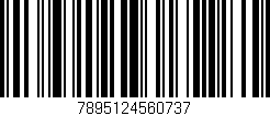 Código de barras (EAN, GTIN, SKU, ISBN): '7895124560737'