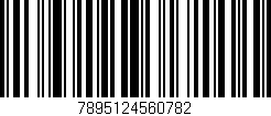 Código de barras (EAN, GTIN, SKU, ISBN): '7895124560782'