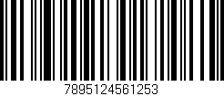 Código de barras (EAN, GTIN, SKU, ISBN): '7895124561253'