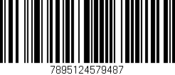 Código de barras (EAN, GTIN, SKU, ISBN): '7895124579487'