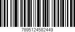 Código de barras (EAN, GTIN, SKU, ISBN): '7895124582449'