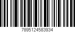 Código de barras (EAN, GTIN, SKU, ISBN): '7895124583934'