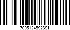 Código de barras (EAN, GTIN, SKU, ISBN): '7895124592691'