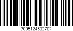 Código de barras (EAN, GTIN, SKU, ISBN): '7895124592707'