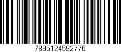 Código de barras (EAN, GTIN, SKU, ISBN): '7895124592776'