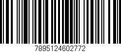 Código de barras (EAN, GTIN, SKU, ISBN): '7895124602772'
