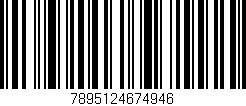 Código de barras (EAN, GTIN, SKU, ISBN): '7895124674946'