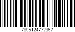 Código de barras (EAN, GTIN, SKU, ISBN): '7895124772857'