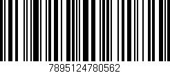 Código de barras (EAN, GTIN, SKU, ISBN): '7895124780562'