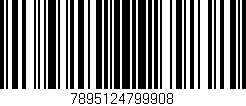 Código de barras (EAN, GTIN, SKU, ISBN): '7895124799908'