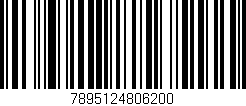 Código de barras (EAN, GTIN, SKU, ISBN): '7895124806200'