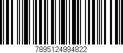 Código de barras (EAN, GTIN, SKU, ISBN): '7895124994822'