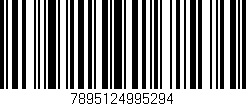 Código de barras (EAN, GTIN, SKU, ISBN): '7895124995294'