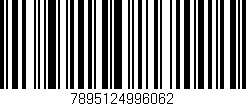 Código de barras (EAN, GTIN, SKU, ISBN): '7895124996062'