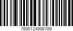 Código de barras (EAN, GTIN, SKU, ISBN): '7895124996789'