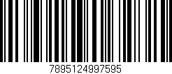Código de barras (EAN, GTIN, SKU, ISBN): '7895124997595'