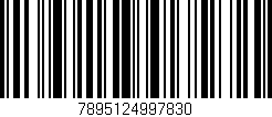 Código de barras (EAN, GTIN, SKU, ISBN): '7895124997830'