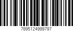 Código de barras (EAN, GTIN, SKU, ISBN): '7895124999797'