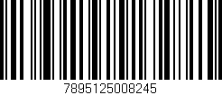 Código de barras (EAN, GTIN, SKU, ISBN): '7895125008245'